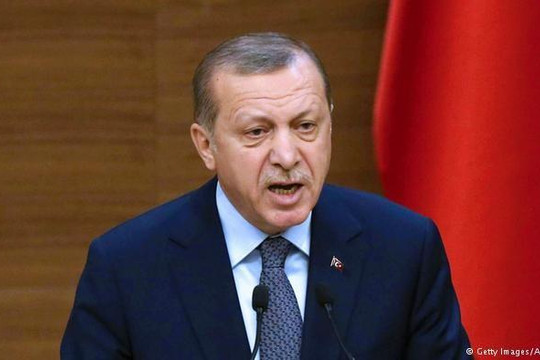 Tổng thống Erdogan: 'Phương Tây hỗ trợ tổ chức khủng bố IS'