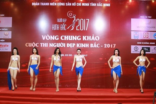 Thí sinh 'Người đẹp Kinh Bắc' tỏa sáng với màn trình diễn bikini
