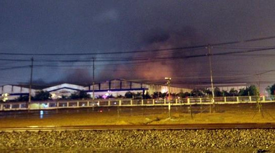 Ô tô Trường Hải thiệt hại 250 tỉ đồng do vụ cháy nhà máy