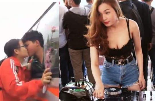 Clip nữ DJ Việt vạn người tìm, nụ hôn ngọt ngào tiễn bạn trai nhập ngũ ngày Valentine