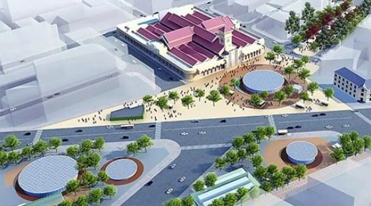 TP.HCM: Quy hoạch vòng xoay trước chợ Bến Thành thành quảng trường hiện đại
