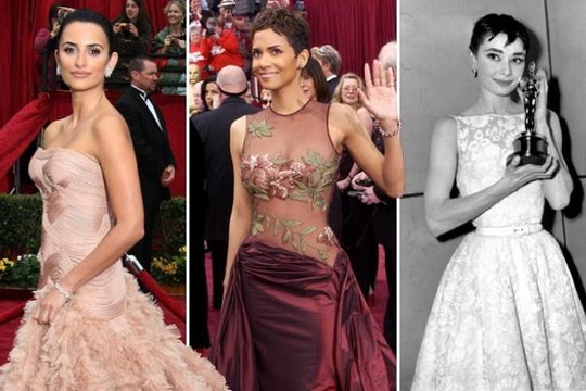 20 bộ váy đẹp nhất trong lịch sử Oscar