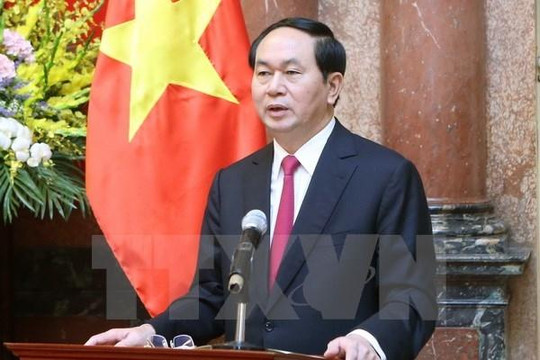 Chủ tịch nước Trần Đại Quang: Tiềm năng quan hệ Việt-Nhật còn rất lớn