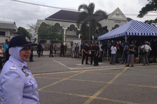 Malaysia huy động cả trăm cảnh sát bảo vệ an ninh trước phiên xử Đoàn Thị Hương