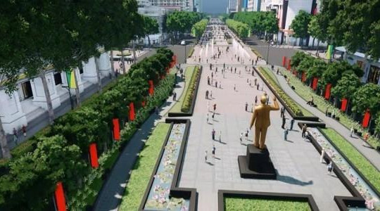 Đường Nguyễn Huệ cấm tất cả xe lưu thông trong 3 ngày
