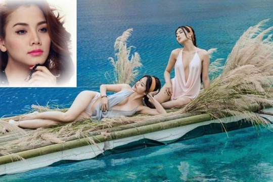 Bị người mẫu lộ ngực đả kích, 2 mỹ nữ thả rông chụp ảnh ở 'Tuyệt Tình Cốc' nói gì?