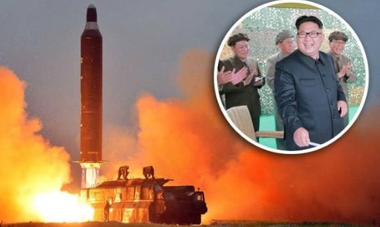 Kim Jong-un chỉ đạo bắn tên lửa, tập 'hủy diệt' căn cứ quân sự Mỹ 