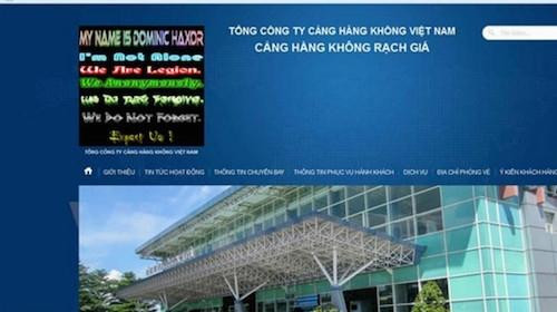 Hacker tấn công hàng loạt website sân bay là người Việt?