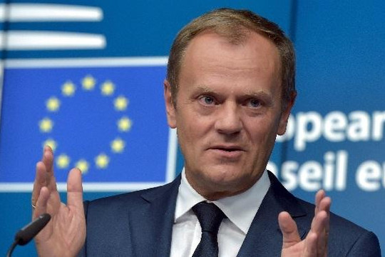 Chủ tịch Hội đồng châu Âu tái cử, số phận EU lung lay
