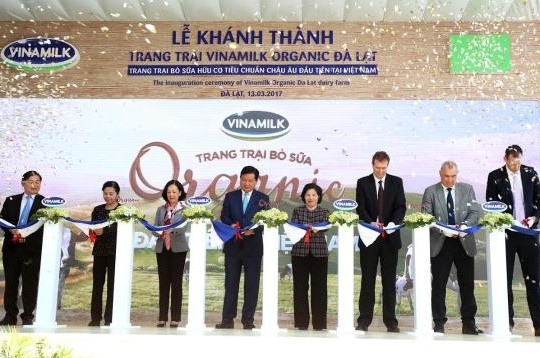 Vinamilk khánh thành trang trại bò sữa Organic tiêu chuẩn châu Âu đầu tiên tại Việt Nam 