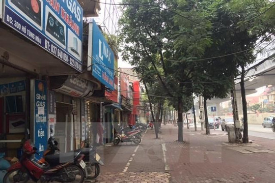 Bí thư Thành ủy Hà Nội: 'Xử nghiêm những ai cố tình lấn chiếm vỉa hè'