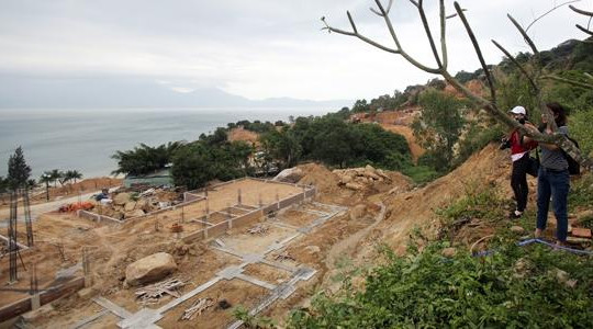 Hoàn thiện hồ sơ công trình đào xới bán đảo Sơn Trà để thi công tiếp