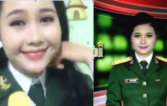 Nữ MC Truyền hình Quốc phòng Việt Nam trẻ đẹp gây sốt vì hát 3 thứ tiếng cực hay