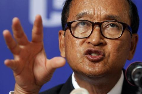 Campuchia kết án ông Sam Rainsy 20 tháng tù vì bôi nhọ Thủ tướng Hunsen
