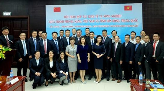Đà Nẵng đẩy mạnh hợp tác kinh tế với Sơn Đông, Trung Quốc