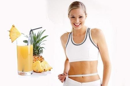 Giảm cân với dứa cực nhanh