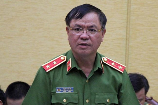 Trung tướng Trần Văn Vệ làm quyền Tổng cục trưởng Tổng cục Cảnh sát