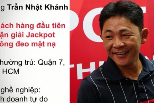 Trúng giải Vietlott gần 11 tỉ, ông Trần Nhật Khánh chia cho bạn 7,2 tỉ