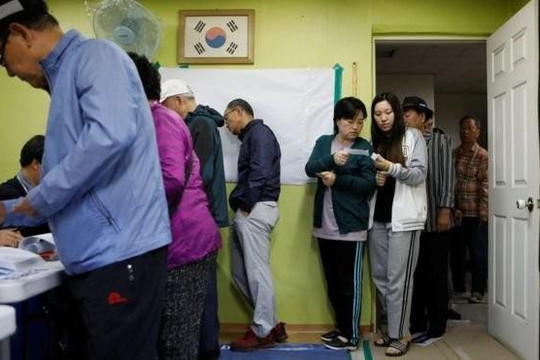 Hôm nay, Hàn Quốc bỏ phiếu bầu tổng thống mới