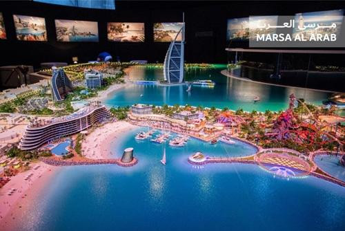 Ngắm khu nghỉ dưỡng 'khổng lồ' dành cho giới siêu giàu ở Dubai