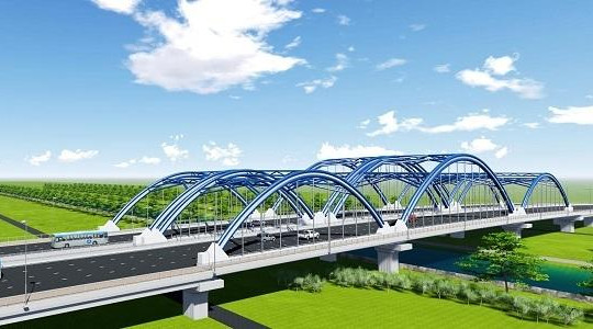Vay OFID hơn 500 tỉ đồng làm cầu Đầm Vạc, Vĩnh Phúc