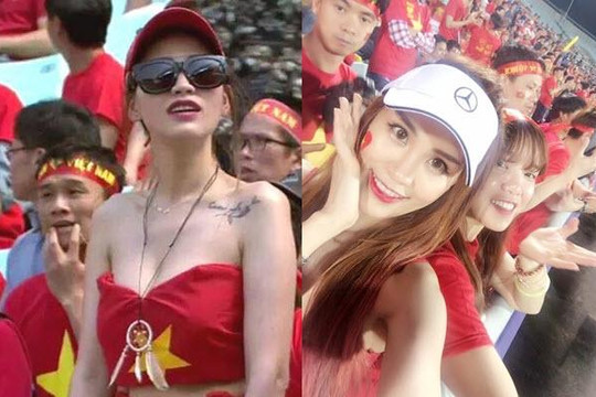 Danh tính nữ CĐV siêu vòng 1 cổ vũ U20 Việt Nam trận thua Honduras