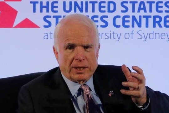 Thượng nghị sĩ John McCain: 'Trung Quốc là kẻ bắt nạt ở châu Á'