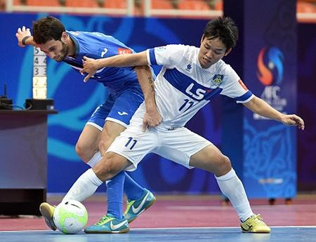 Thái Sơn Nam quyết đổi màu tấm huy chương giải Futsal châu Á
