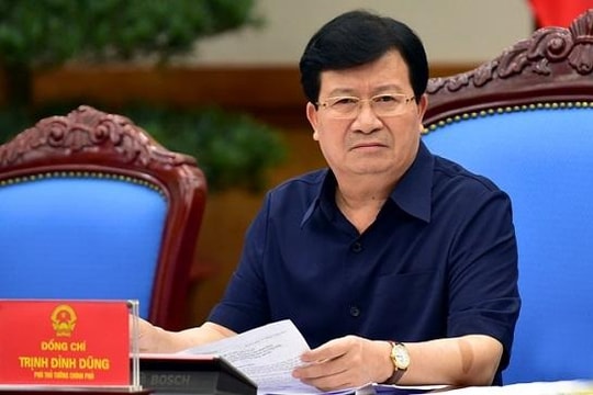 Sạt lở nghiêm trọng ở ĐBSCL, Phó thủ tướng Trịnh Đình Dũng chỉ đạo khẩn