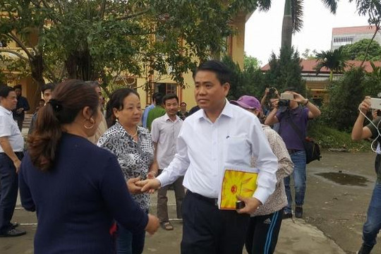 Chủ tịch Nguyễn Đức Chung lên tiếng về việc thanh tra tại Đồng Tâm