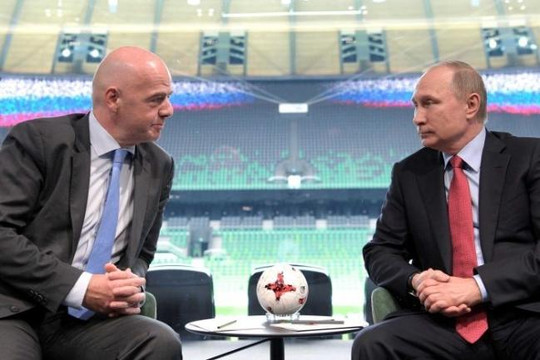 Tuyển Nga cần thắng Confed Cup vì Tổng thống Putin và lệnh cấm vận