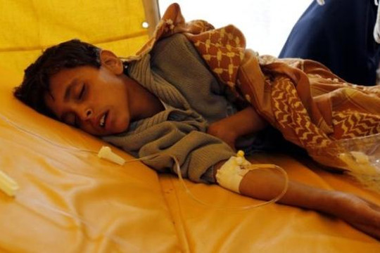 Hơn 200.000 trường hợp mắc bệnh tả, Yemen đối mặt đợt dịch tồi tệ nhất thế giới 