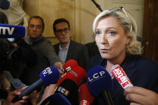 Pháp điều tra thủ lĩnh cực hữu Marine Le Pen chiếm đoạt ngân sách 