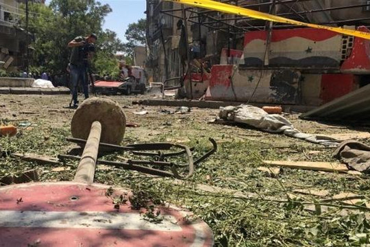 Đại sứ quán Nga tại Syria bị nã pháo
