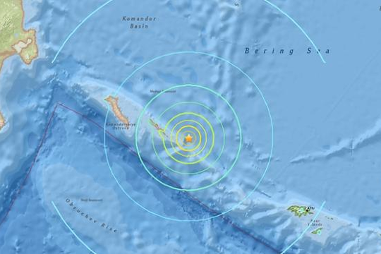 Nga thoát sóng thần sau cơn động đất mạnh 7,8 độ richter