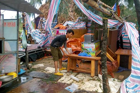 Hà Tĩnh bị thiệt hại gần 500 tỉ đồng do bão số 2