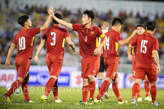 Những hình ảnh đáng nhớ trong trận U.23 Việt Nam thắng huỷ diệt U.23 Macau 8-1