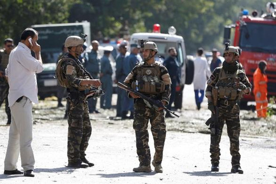 Đánh bom tự sát ở thủ đô Afghanistan, 24 người chết