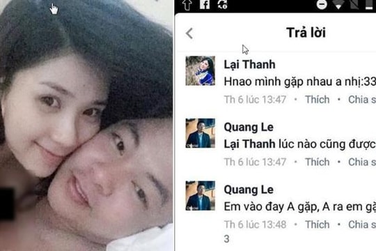 Tuyên bố chia tay vẫn có thể ngủ chung, Quang Lê được Thanh Bi hẹn gặp 