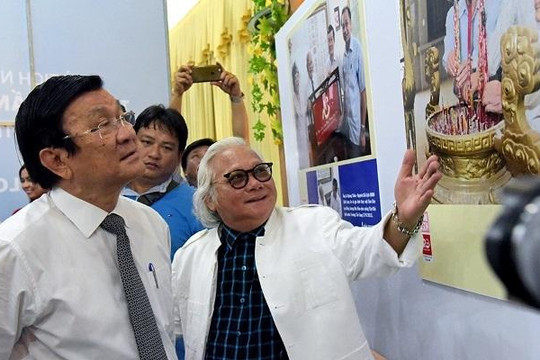 Triển lãm ảnh ‘Ký sự ngoại giao nhiệm kỳ Chủ tịch nước Trương Tấn Sang’