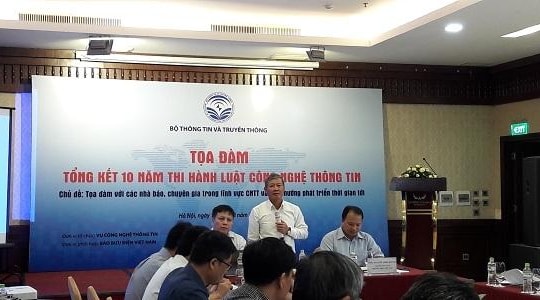 Luật Công nghệ Thông tin phải phù hợp với xu hướng phát triển 4.0