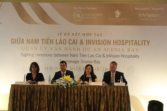 Nam Tiến Lào Cai và InVision Hospitality triển khai dự án Scenia Bay