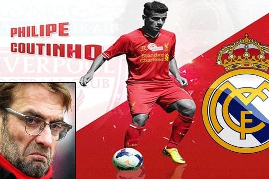 Liverpool nói không với lời đề nghị 114 triệu bảng cho Coutinho của Barca