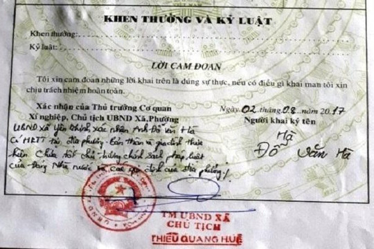 Vụ bút phê ‘xấu’ tại Thanh Hóa: UBND tỉnh vào cuộc, yêu cầu chấn chỉnh trên toàn tỉnh