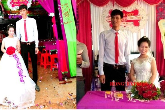Đám cưới của chú rể 1m9 và cô dâu 1m4 ở Phú Thọ tràn ngập tiếng cười