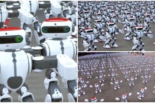 1.069 robot cùng nhảy múa lập kỷ lục thế giới