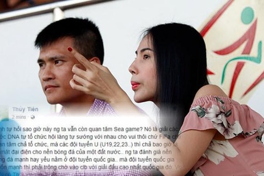 U22 Việt Nam bị loại, Thủy Tiên phán SEA Games là giải ao làng, quan tâm làm gì!