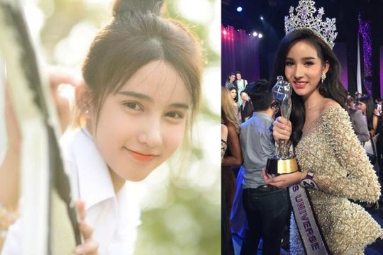 Mặt mộc Hoa hậu Chuyển giới Thái Lan 2017 được ví với thiên sứ, triệu người mê