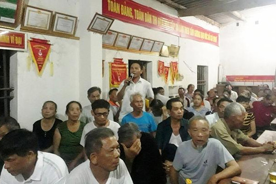 Nghệ An: Hủy kết quả biểu quyết ‘khai trừ’ một hộ dân