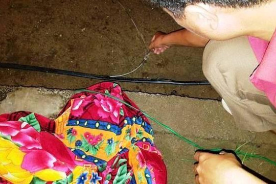 Nghệ An: Bé 4 tuổi tử vong bên dây điện trên đường làng